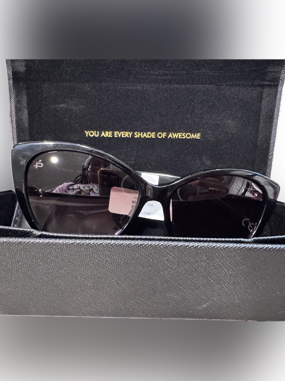 Prive Revaux Stylish Black Women's Sunglasses - Classic Cat Eye Design